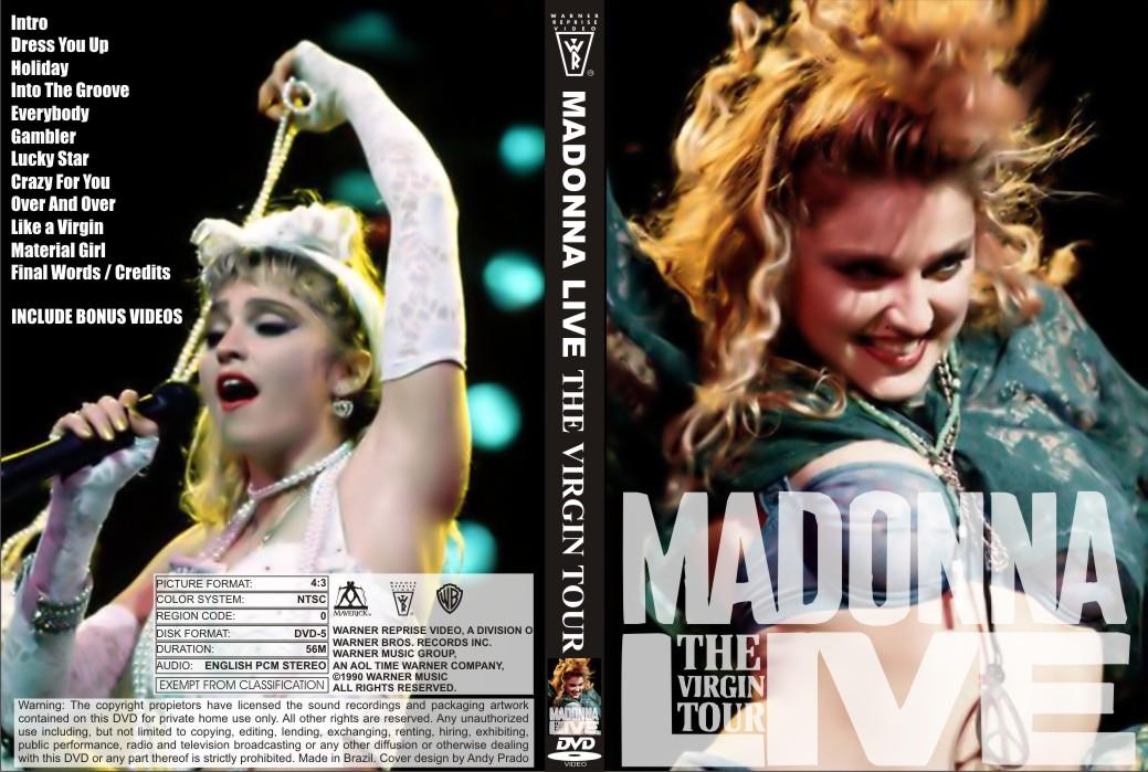 Madonna The Virgin Tour Dvd 1984